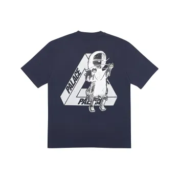 PALACE T Shirts Unisex Marine Blue