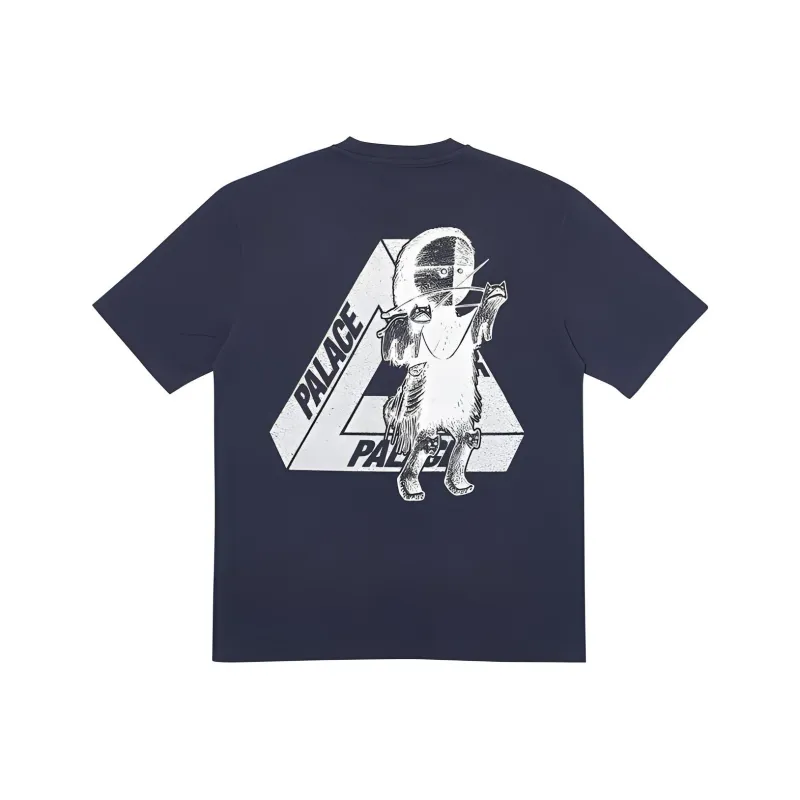 PALACE T Shirts Unisex Marine Blue-0