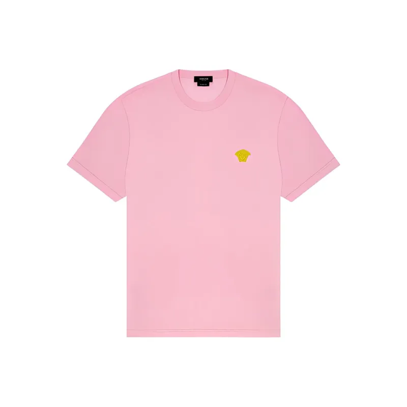 VERSACE VERSACE SS22 T-Shirt Men's Pink-0
