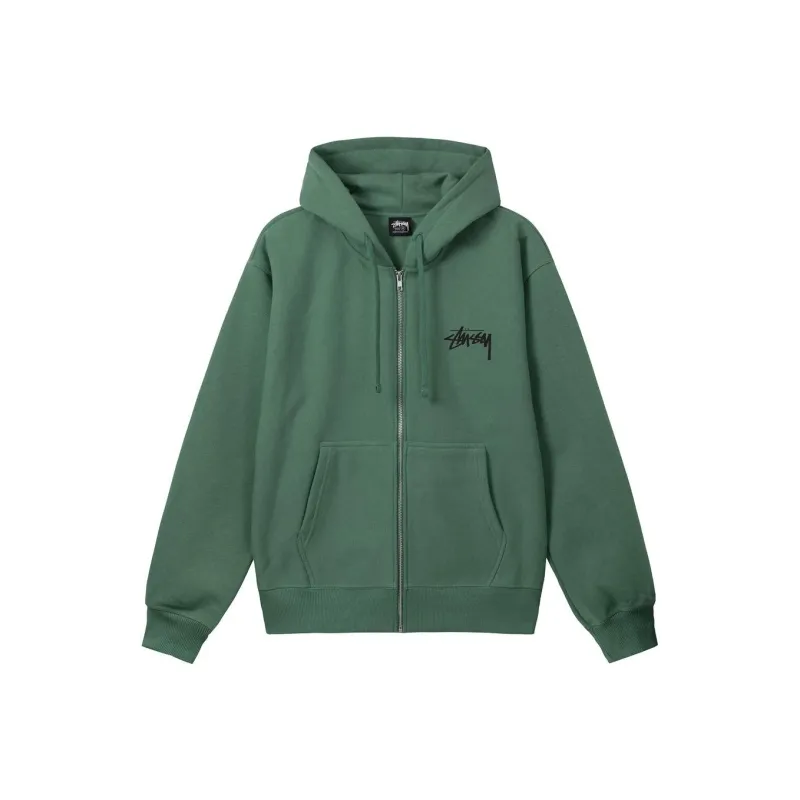 Stussy Club Crown Zip Hoodie-0