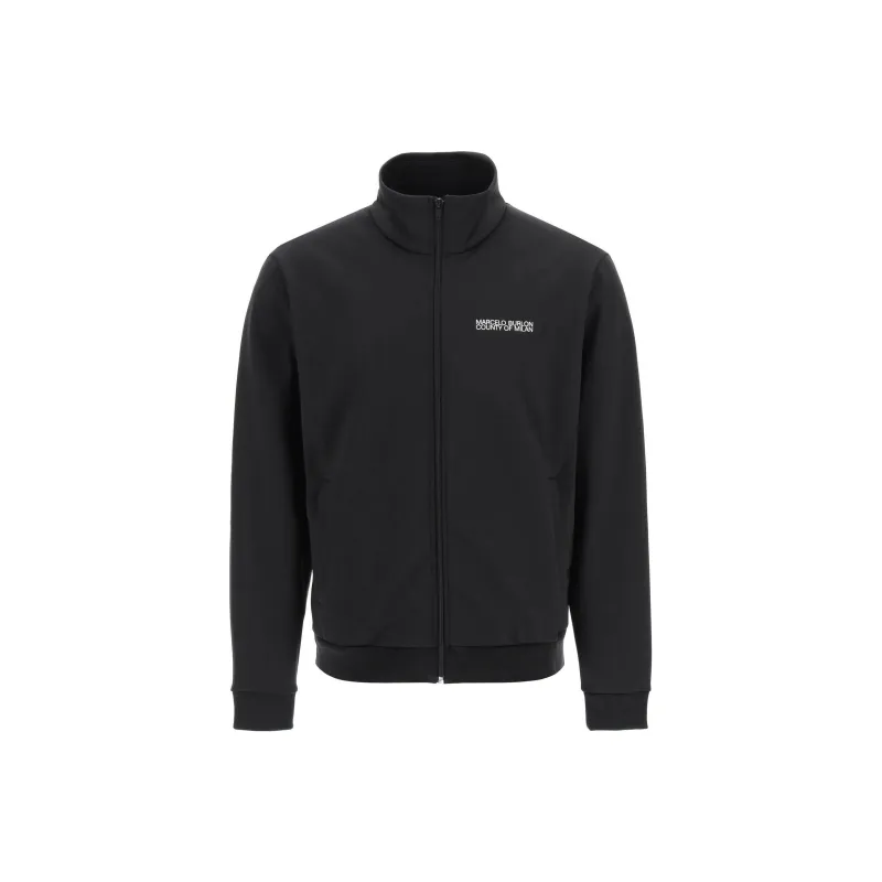 Marcelo Burlon Tempera Cross Zipped Track Jacket-0