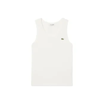 LACOSTE Logo embroidered Tank Top