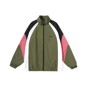 GENANX Loose Fit Jacket Unisex Army Green