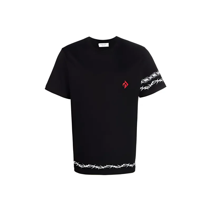 Marine Serre T Shirts Men Black-0