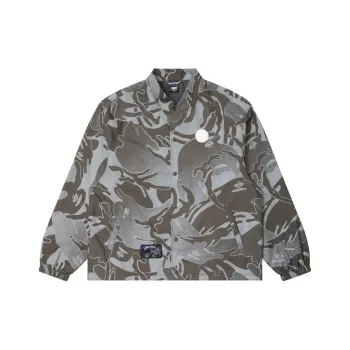 Aape Abstract Print Shirt Jacket
