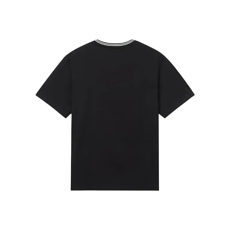LACOSTE Logo patch T shirt-1