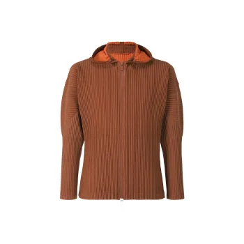 Homme Plissé Issey Miyake FW22 Jackets Coats Men's Orange