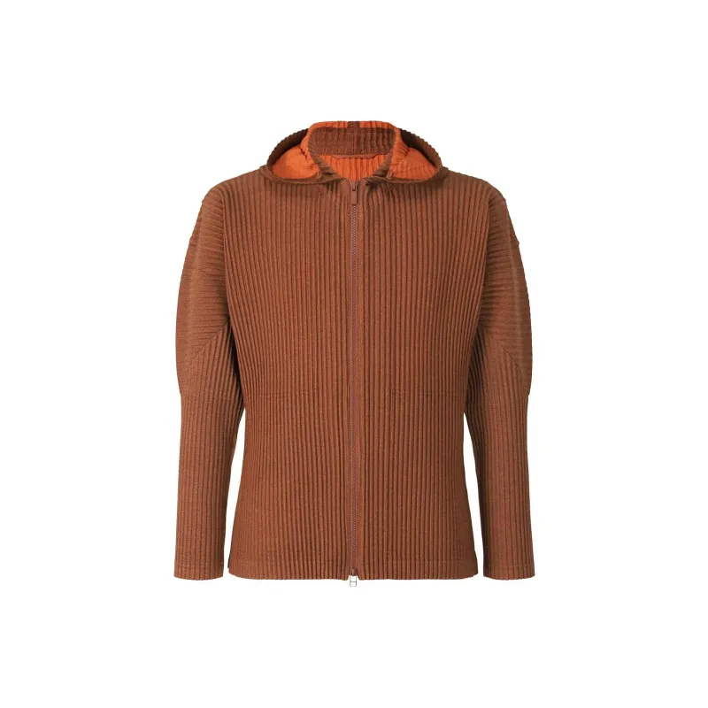 Homme Plissé Issey Miyake FW22 Jackets Coats Men's Orange-0