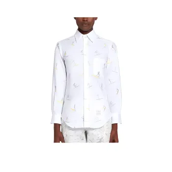 THOM BROWNE Shirts Men White
