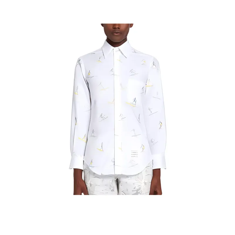 THOM BROWNE Shirts Men White-0