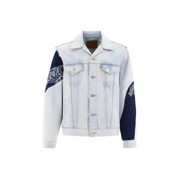Levis Fitted Moderate Jacket Spring And Autumn Men's Blue