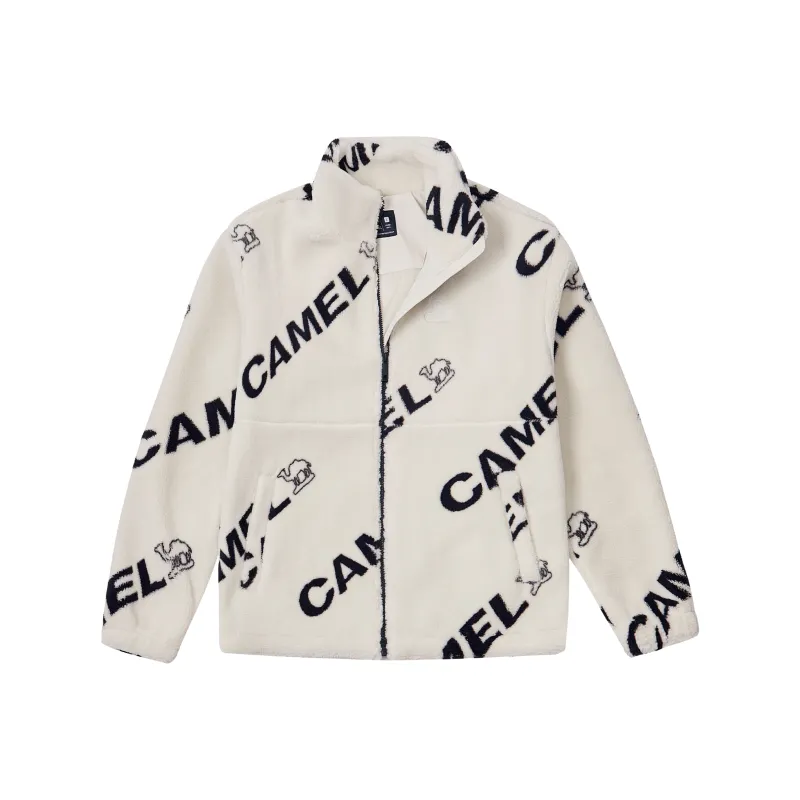 CAMEL Warm Fleece Series Jacket Men's Beige-0