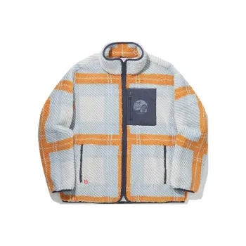 LiNing Sweatshirt Men's Light Blue Plaid Color Set