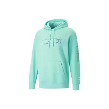 PUMA Sweatshirts Men Mint Green