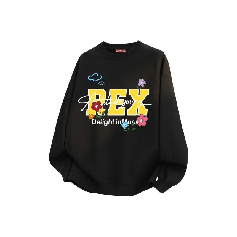 REXSHION Sweatshirt Unisex Apricot-2