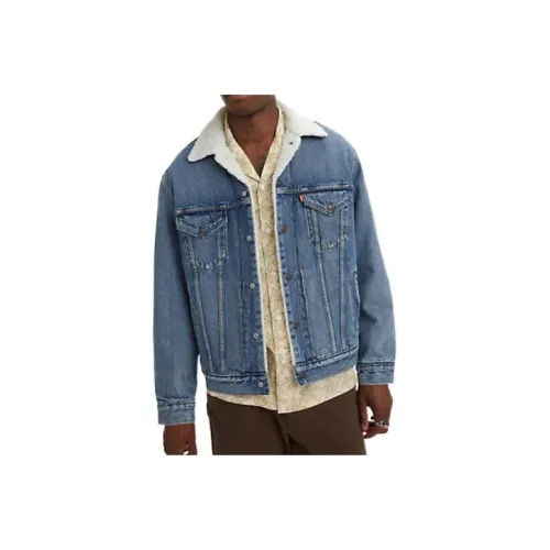 Levis Jackets Men Blue