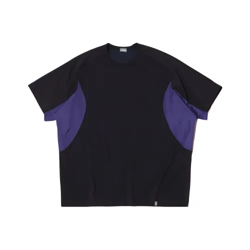 Kolor BEACON 블랙 남녀공용 티셔츠