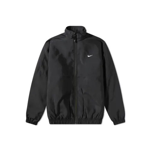 Nike Solo Swoosh Satin Bomber Jacket