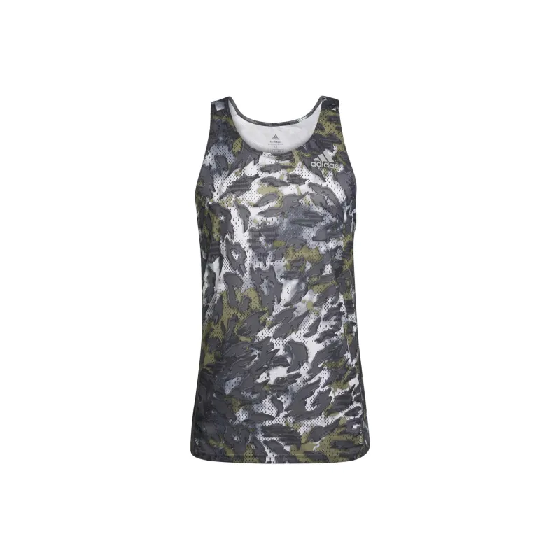 Adidas Free Shipping With AdiClub Fast Graphic Primeblue Running Singlet-0