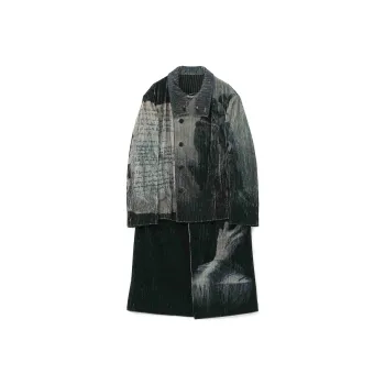 Yohji Yamamoto FW22 Jackets Coats Unisex Gray