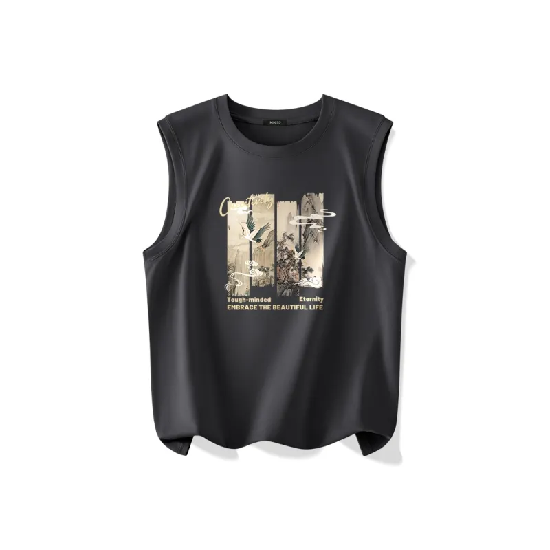 MINISO Tank Tops Unisex-0