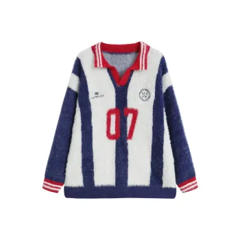 WAITINGWAVE Knitwear Unisex Navy Blue