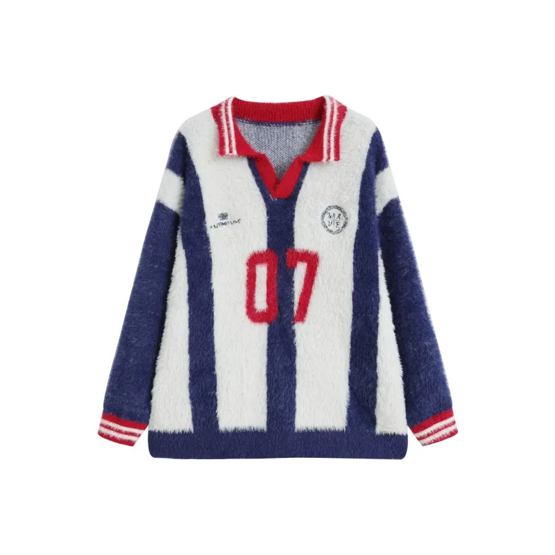 WAITINGWAVE Knitwear Unisex Navy Blue-0