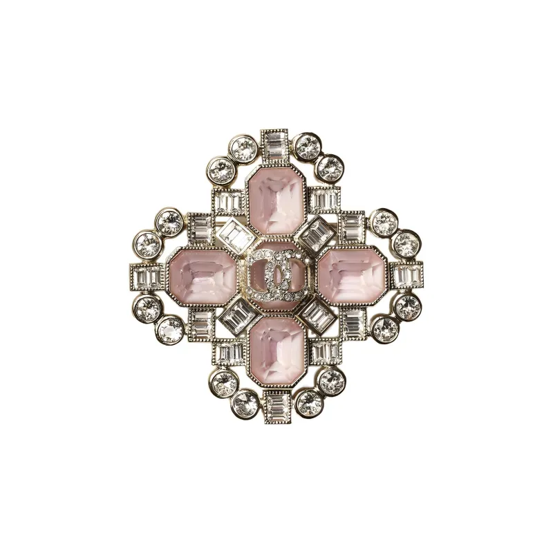 CHANEL Brooches Women's Pink-0