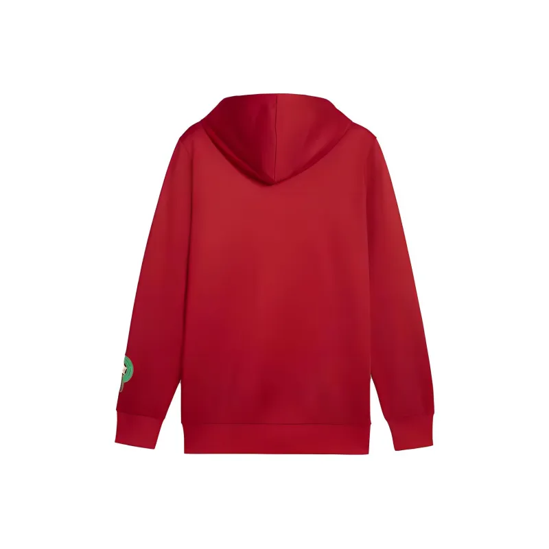 PUMA Hoodie FtblCulture Maroc Sweatshirt Men's Pogo Red-1