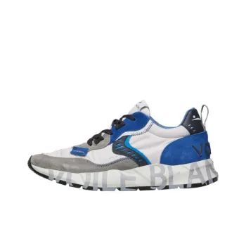 VOILE BLANCHE CLUB01. Low Top Casual Shoes Men's White Blue