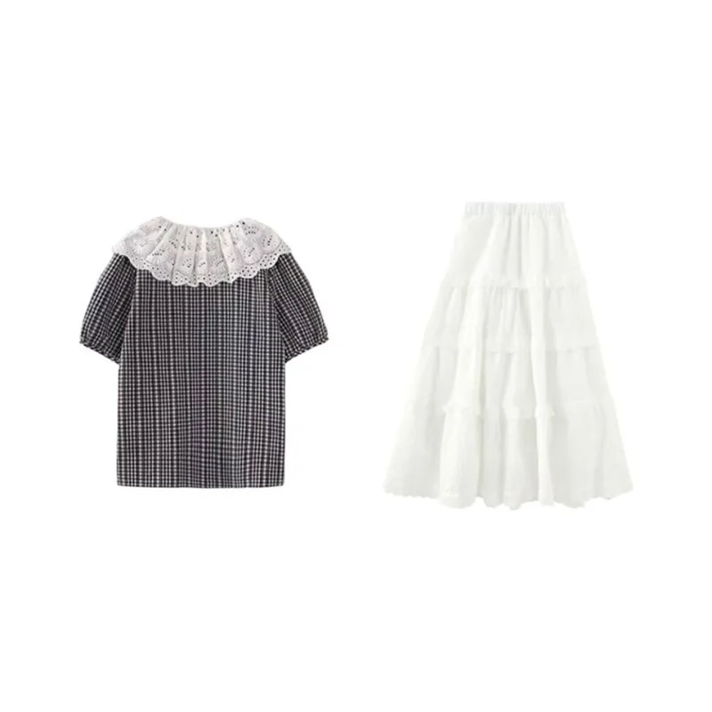AFGGD Two Piece Skirt Sets Women's-1