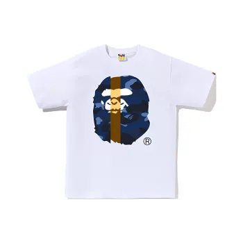 A BATHING APE Logo Print T shirt