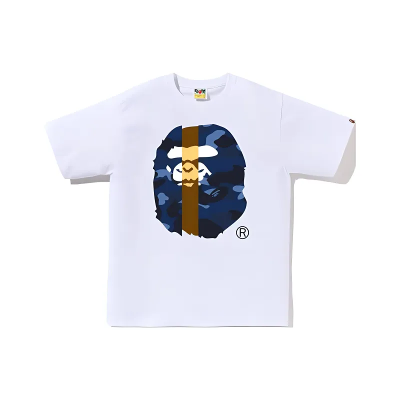 A BATHING APE Color Camo Transform Big Ape Head Tee-5
