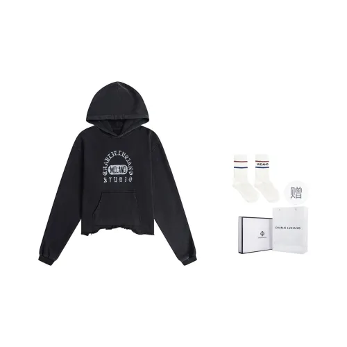 Charlie Luciano Sweatshirt Unisex Gray Black