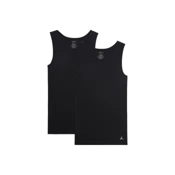 Jordan Flight Base Tank Tops Men's 2 Pack Black