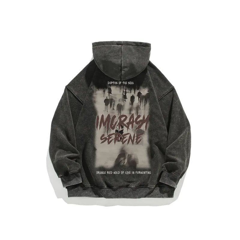 Imcrasy Sweatshirts Unisex Black Gray-0