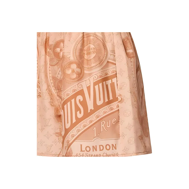 LOUIS VUITTON Vintage Print Boxer Shorts-3