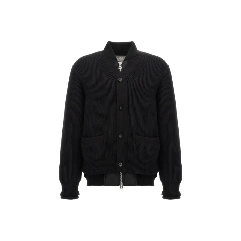 Sacai Layered Cardigan-0