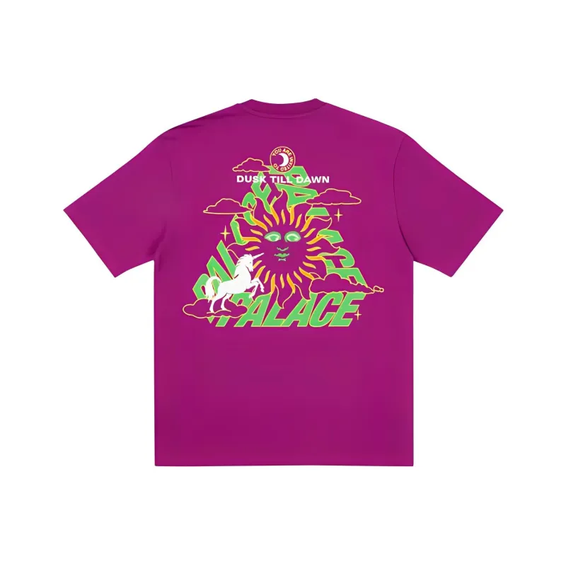 PALACE T-Shirts Unisex Purple-0