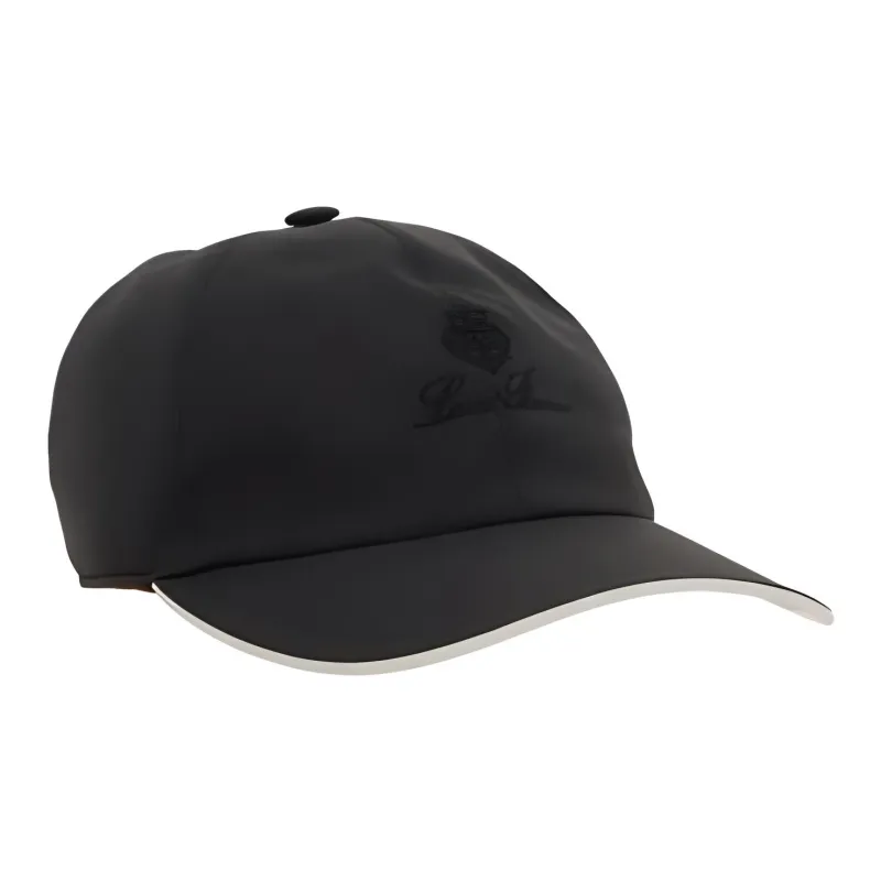 Loro Piana Logo Embroidered Baseball Cap-1