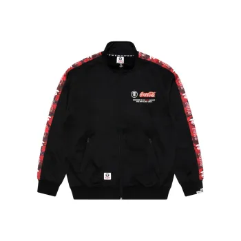 Aape X Coca Cola Logo Zip Up Jacket