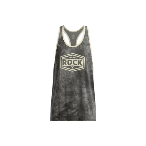 Under Armour ProjectRock Tank Tops Men's Gray