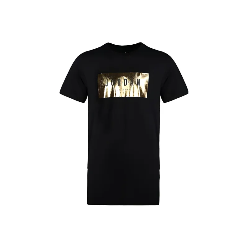 Jordan T Shirts Men Black-0