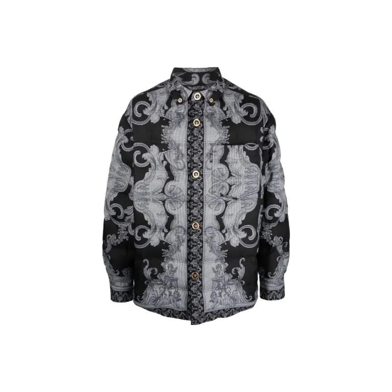 VERSACE Baroque Pattern Long Sleeved Jacket-0