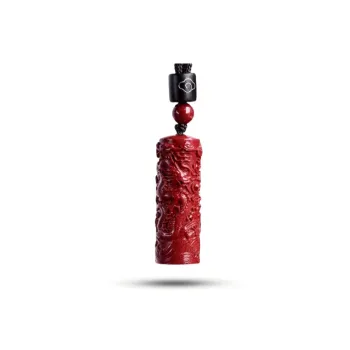 Sima Is Ethereal Cinnabar Jade Pendants Unisex