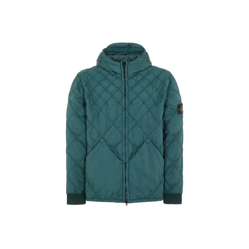 STONE ISLAND Jackets Men Bottle Green-0