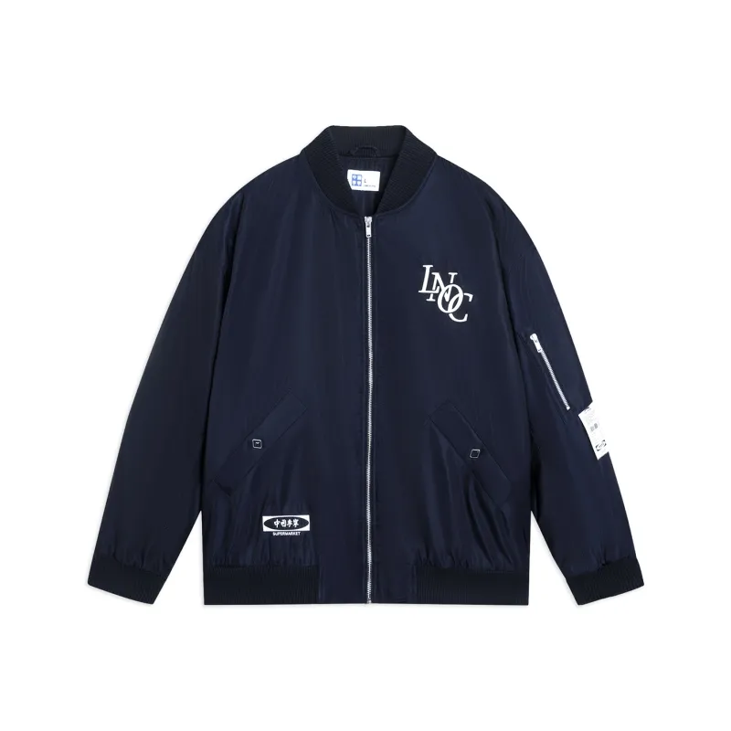 LiNing Jacket Unisex Dark Ship Blue-0