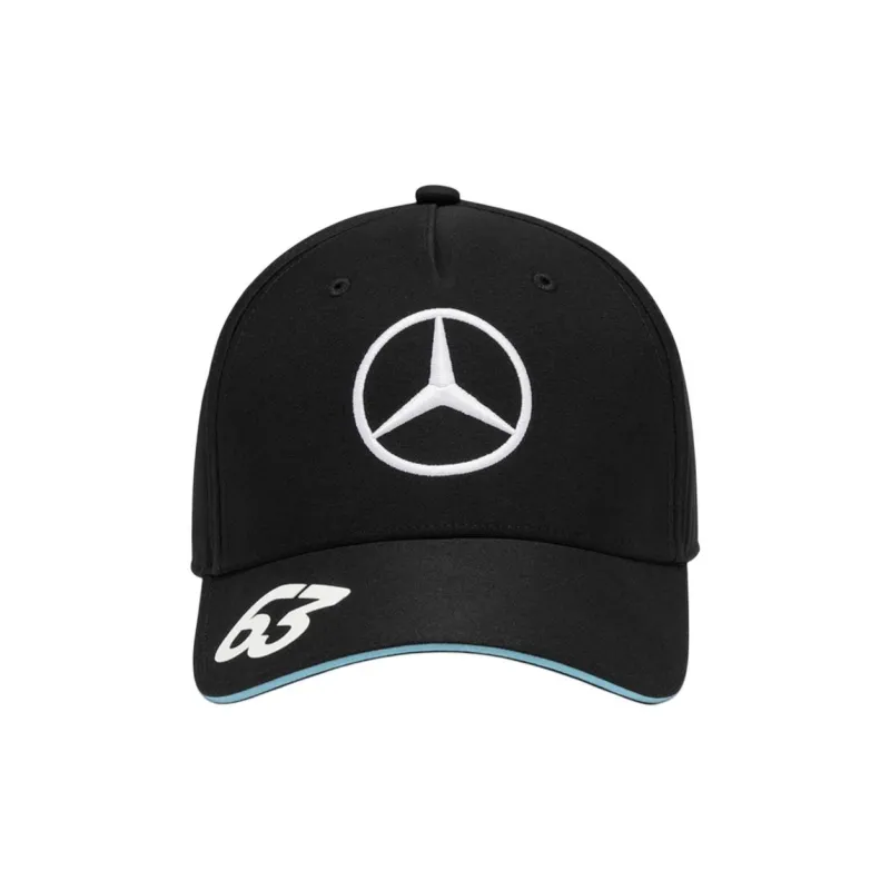 Mercedes Benz Recycled Polyester Baseball Caps Unisex Black-1