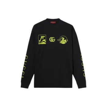 GUCCI SS25 Sweatshirt Men's Black