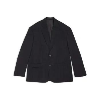 Balenciaga Pinstripe Blazer